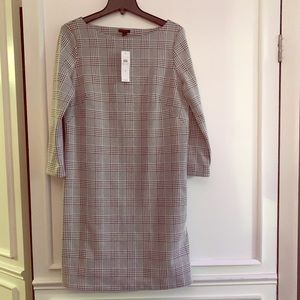 Ann Taylor 3/4 Sleeve Boatneck Dress